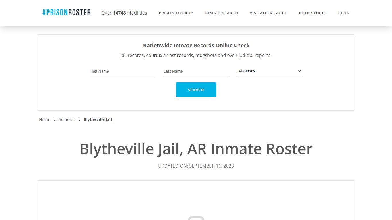 Blytheville Jail, AR Inmate Roster - Prisonroster